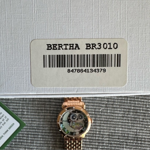 Like-new Bertha Ashley Mother of Pearl Ladies’ Watch - Rose Gold Tone main image 10